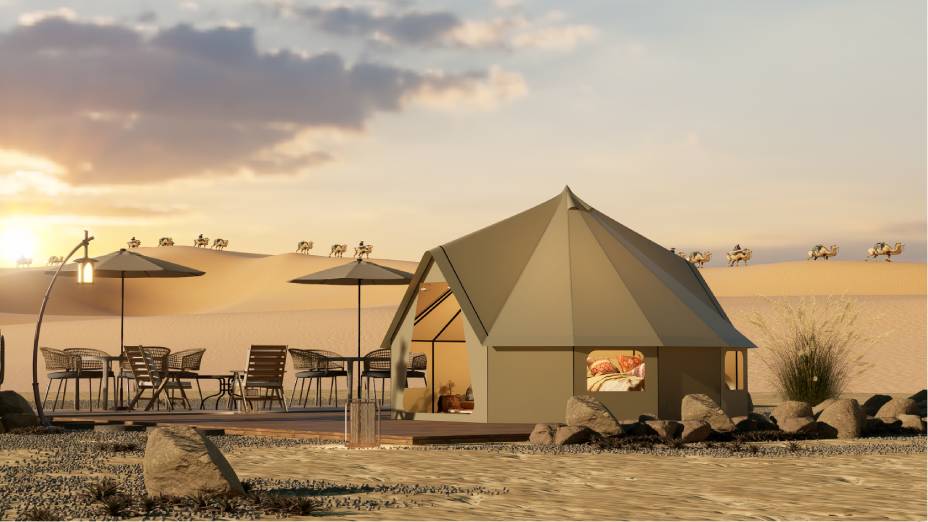 郫都区露营酒店帐篷厂家